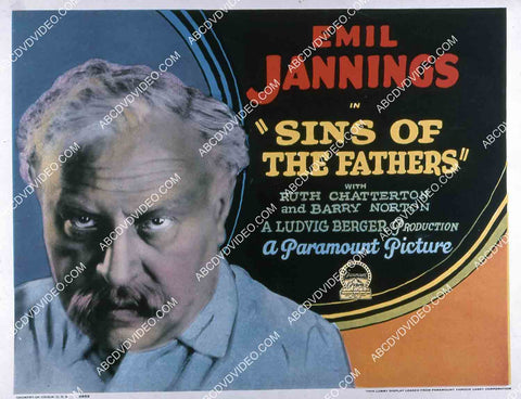 Emil Jannings silent film Sins of the Father 35m-15397