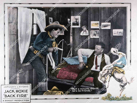 Jack Hoxie silent film Back Fire 35m-15399