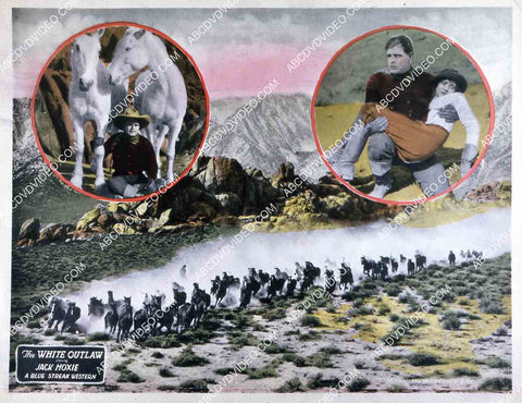 Jack Hoxie Marceline Day silent film The White Outlaw 35m-15404