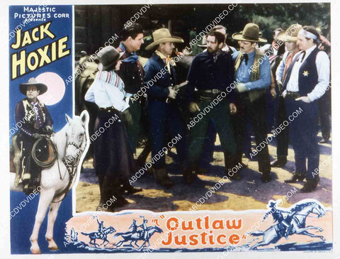 Dorothy Gulliver Jack Hoxie film Outlaw Justice 35m-15406