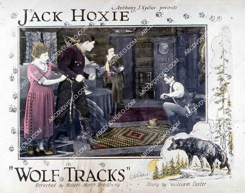 Andree Tourneur Jack Hoxie Marin Sais silent film Wolf Tracks 35m-15407