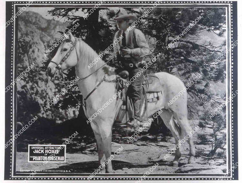 Jack Hoxie on horseback film The Phantom Horseman 35m-15410