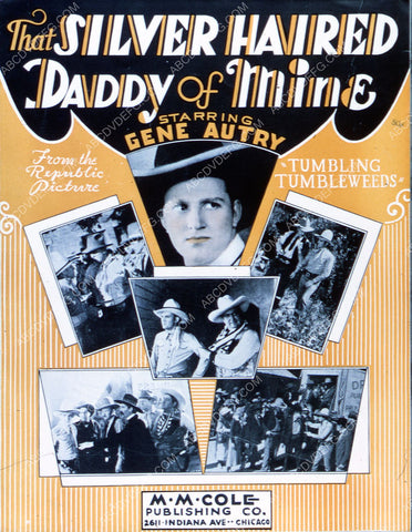 Gene Autry That Silver Haired Daddy of Mine 35m-1541