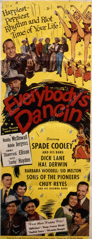 Spade Cooley Sons of the Pioneers film Everybody's Dancin' 35m-1543