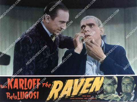 Boris Karloff Bela Lugosi film The Raven 35m-15529