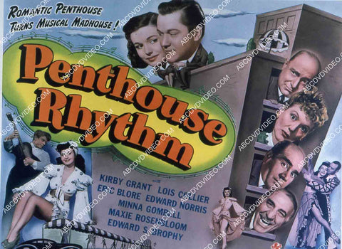 Kirby Grant Lois Collier Eric Blore film Penthouse Rhythm 35m-15565