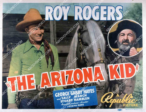 Roy Rogers Gabby Hayes film The Arizona Kid 35m-15599