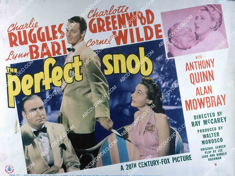 Alan Mowbray Charlie Ruggles Charlotte Greenwood film The Perfect Snob 35m-15634