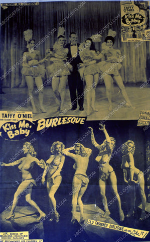 stripper Taffy O'Niel Burlesque show Kiss Me Baby 35m-1569