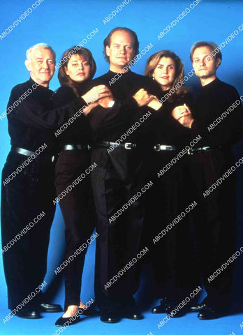 Kelsey Grammer Jane Leeves David Hyde Pierce Peri Gilpin John Mahoney TV Frasier 35m-15738