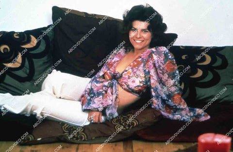 sexy Adrienne Barbeau on the sofa at home 35m-15813