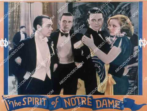 Harry Barris William Bakewell Lew Ayres Sally Blane film The Spirit of Notre Dame 35m-15982