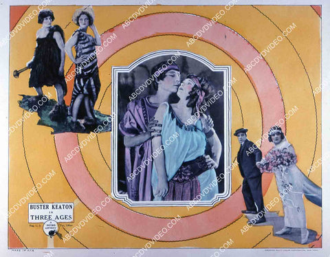 Buster Keaton Margaret Leahy silent film Three Ages 35m-15996