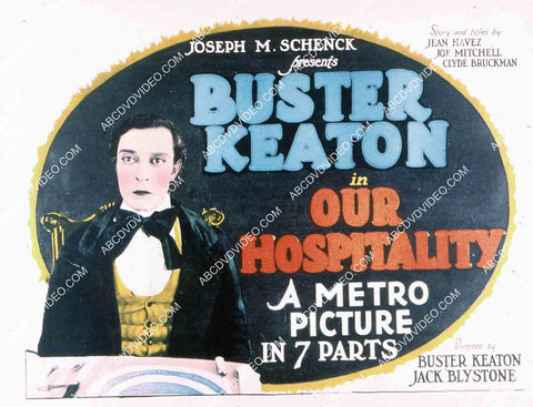 Buster Keaton silent film Our Hospitality 35m-16000