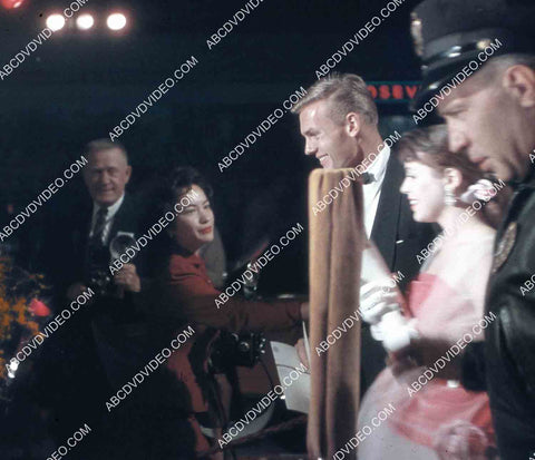 Tab Hunter and date attend film premiere James Dean Giant 35m-16540