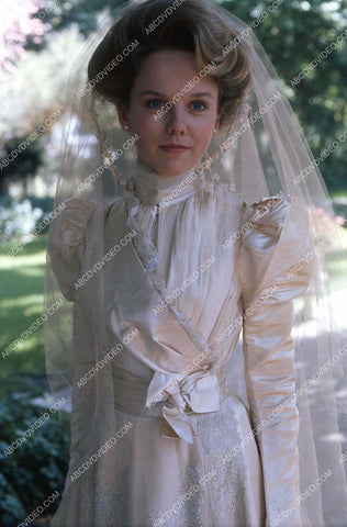 Linda Purl wearing her bridal gown unknown production 35m-16657