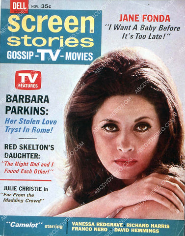 Barbara Parkins Screen Stories magazine cover 35m-16766