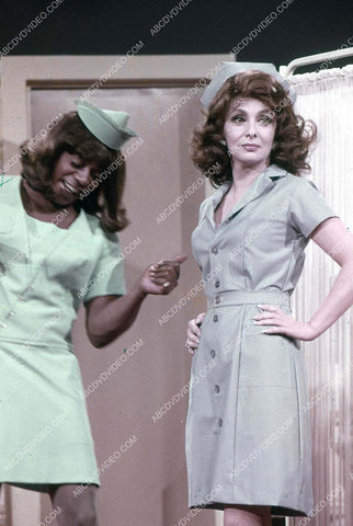 2 sexy nurses Gina Lollobrigida & Geraldine TV The Flip Wilson Show 35m-16840