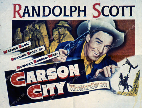 Randolph Scott film Carson City 35m-1690