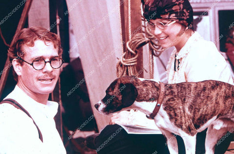 Tatum O'Neal Ryan O'Neal and the dog film Nickelodeon 35m-17013