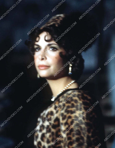 Talia Shire in leopard print matching outfit 35m-17361