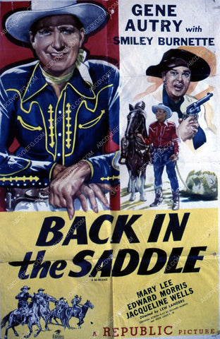 Gene Autry film Back in the Saddle 35m-1880