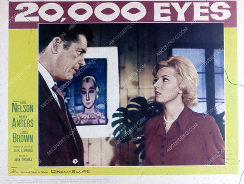 Gene Nelson Merry Anders film 20,000 Eyes 35m-1925