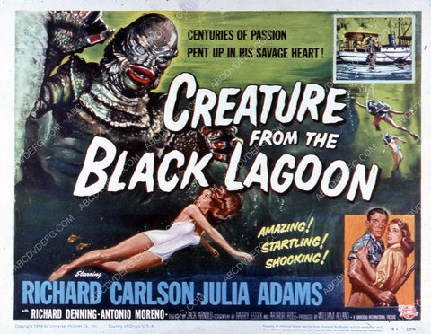 Julia Adams sci-fi film The Creature from the Black Lagoon 35m-1941