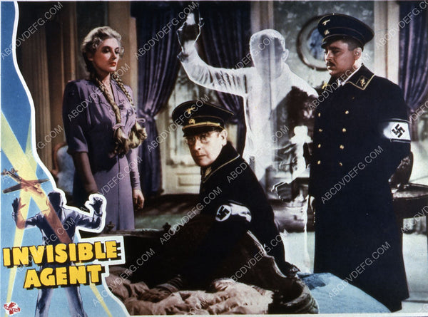 Ilona Massey Jon Hall film The Invisible Agent 35m-1947 – ABCDVDVIDEO