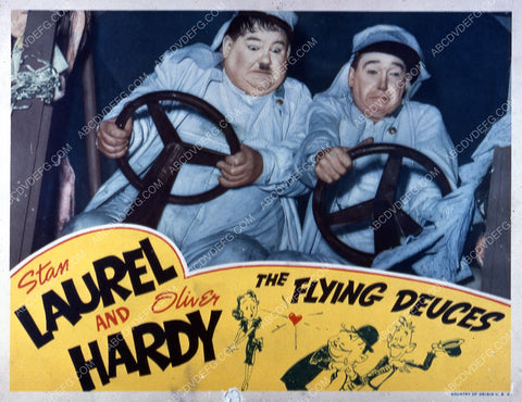 Stan Laurel Oliver Hardy film The Flying Deuces 35m-1998