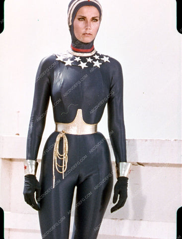 Lynda Carter in sexy ninja style Wonder Woman costume 35m-2014