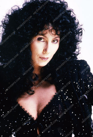 Cher in black portrait 35m-2086