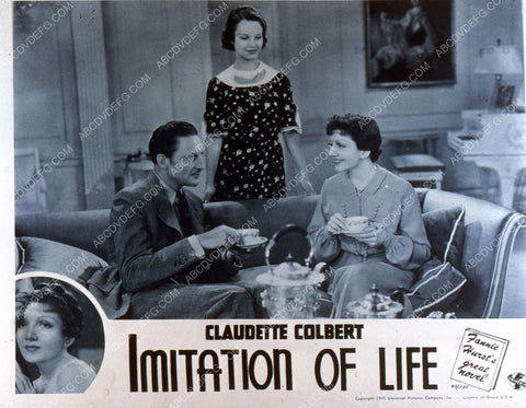 Claudette Colbert Warren William Rochelle Hudson film Imitation of Life 35m-2238