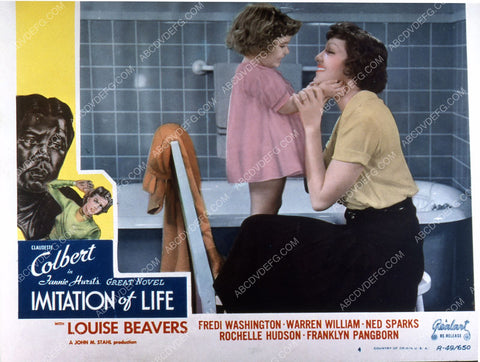 Claudette Colbert Rochelle Hudson film Imitation of Life 35m-2240