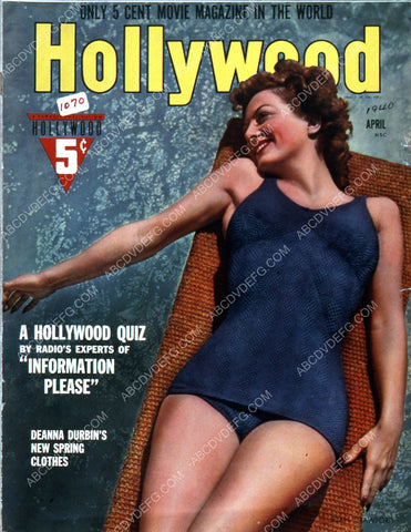 Joan Crawford Hollywood magazine cover 35m-2346
