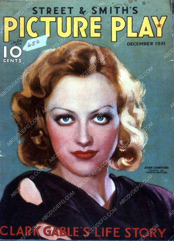 Joan Crawford Picture Play magazine cover 35m-2351