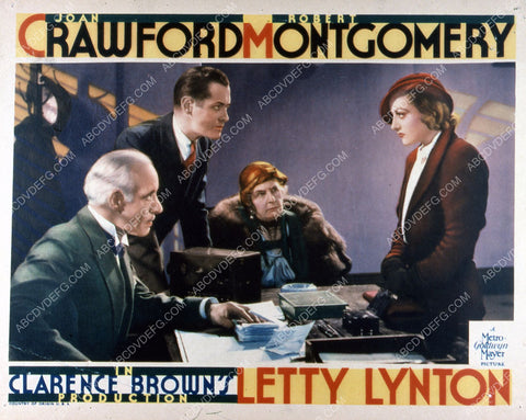 Joan Crawford Robert Montgomery film Letty Lynton 35m-2360