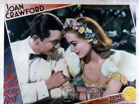 Robert Young Joan Crawford film The Bride Wore Red 2364