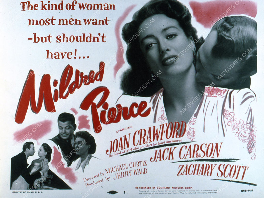 Joan Crawford film Mildred Pierce 35m-2367 – ABCDVDVIDEO