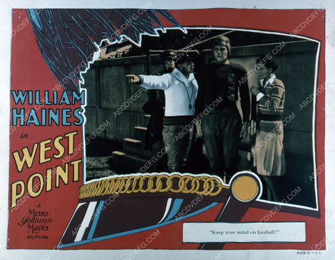 William Haines Joan Crawford silent film West Point 35m-2386