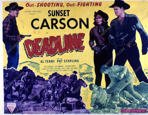 cowboy Sunset Carson Patricia Starling film Deadline 35m-2464