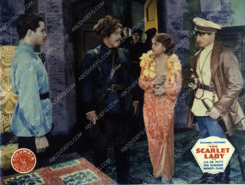 Warner Oland Lya De Putti film The Scarlet Lady 35m-2500