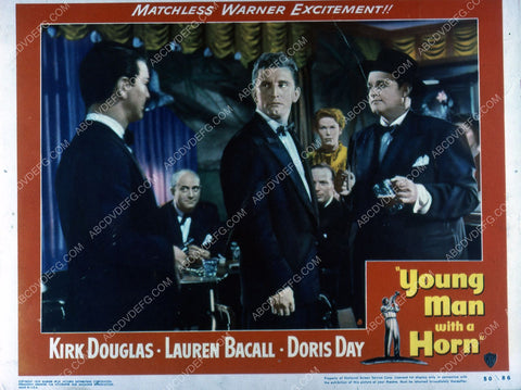 Kirk Douglas Doris Day Lauren Bacall film Young Man with a Horn 35m-2512