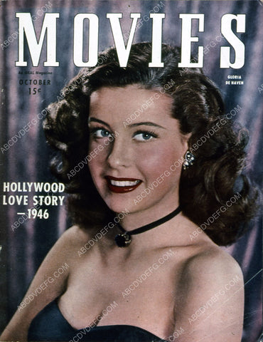 Gloria De Haven Movies magazine cover 35m-2520