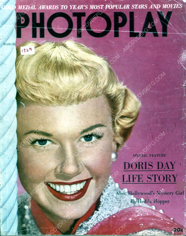 Doris Day Photoplay magazine cover 35m-2541