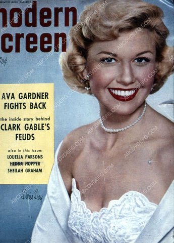 Doris Day Modern Screen magazine cover 35m-2544