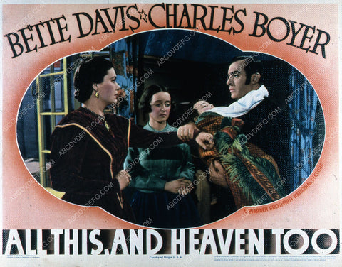 Bette Davis Charles Boyer film All This and Heaven Too 35m-2578