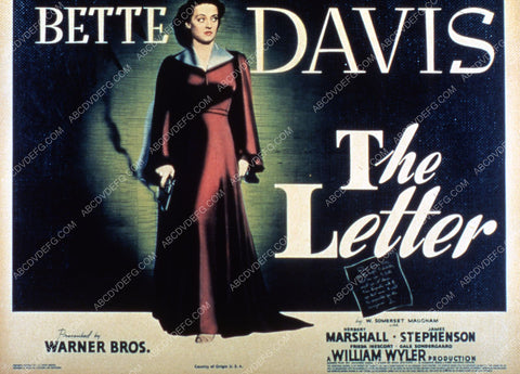 Bette Davis film The Letter 35m-2616