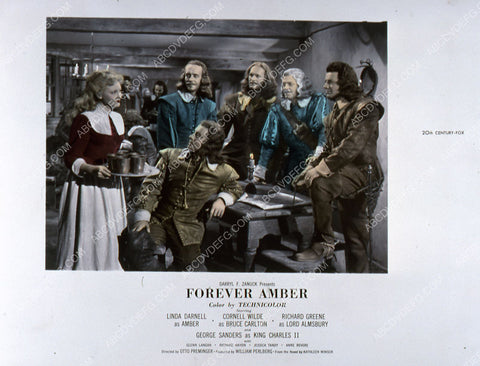 Linda Darnell Cornel Wilde film Forever Amber 35m-2627