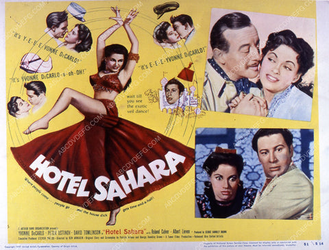Yvonne De Carlo film Hotel Sahara 35m-2654